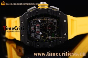 Richard Mille TriRM99234 RM 11-03 Chrono Skeleton Dial PVD Watch  