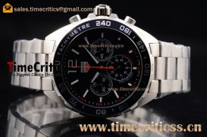 Tag Heuer TriTAG89177 Formula 1 Chronograph Black Dial Steel Watch  