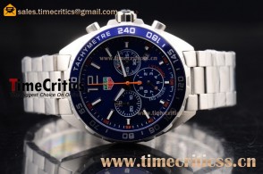 Tag Heuer TriTAG89178 Formula 1 Chronograph Blue Dial Steel Watch  