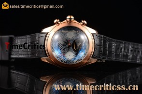 Corum TriCM89058 Bubble Tourbillon Blue Rose Gold Watch