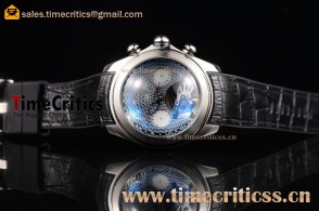 Corum TriCM89062 Bubble Tourbillon Blue Steel Watch