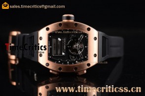 Richard Mille TriRM99255 RM 69 Erotic Tourbillon Black Rose Gold Watch