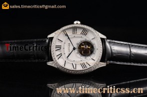 Cartier TriCAR89470 Drive de Cartier Flying Tourbillon White Steel Watch