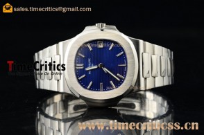 Patek Philippe Nautilus 40th Anniversary TriPP89151 Blue Dial Steel Watch(bp)