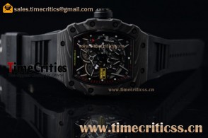 1:1 Richard Mille RM 35-02 RAFAEL NADA TriRM99260 Black Rubber Skeleton Dial PVD