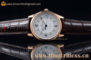 Jaeger LeCoultre TriJL89056 Master Grande Ultra Thin Sector Dial Rose Gold Watch