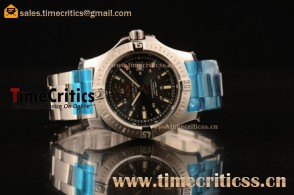 Breitling TriBRL417 Colt Black Dial Steel Bracelet Steel Watch