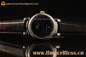 IWC TriIWC89083 Da Vinci Black Dial Steel Watch