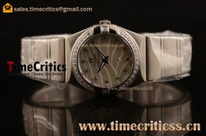 Omega TriOGA211 Constellation Ladies White MOP Dial Steel Watch (AAAF)