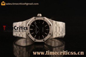 Audemars Piguet TriAP89328 Royal Oak Black Dial Steel Watch (EF)