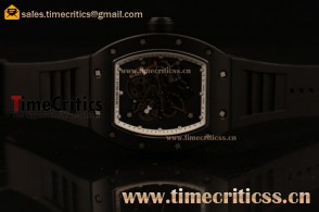 Richard TriRM99222 Mille RM 055 Bubba Watson Black Dial Ceramic Watch
