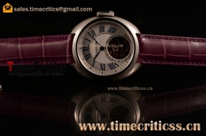 Cartier TriCAR89445 Cle de Cartier White Dial Steel Watch