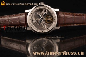 Vacheron Constantin TriVC109 Traditionelle Minute Repeater Tourbillon Gray Dial Steel Watch