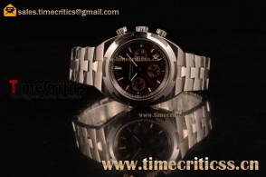 Vacheron Constantin TriVC89099 Overseas Chronograph Brown Dial Steel Watch