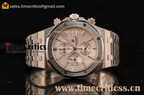 Audemars Piguet TriAP89388 Royal Oak Chronograph White Dial Steel Watch