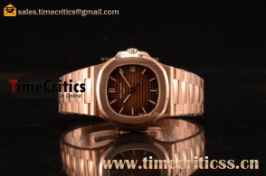 Patek Philippe TriPP89171 Nautilus Brown Dial Rose Gold Watch 1:1 Original