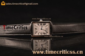 Cartier TriCAR443 Tank Solo White Dial Watch 1:1 Original (ZF)