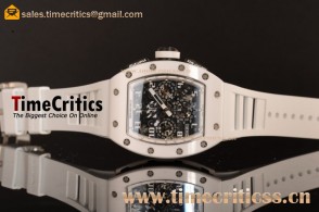 Richard Mille TriRM9928 RM 011 Chronograph Skeleton Dial Ceramic Watch 1:1 Original (KV)