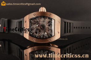 Richard Mille TriRM99239 RM 018 Tourbillon Hommage a Boucheron Skeleton Dial Rose Gold Watch