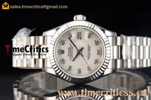 Rolex 279166 pwd Datejust White Dial Steel Watch (BP)