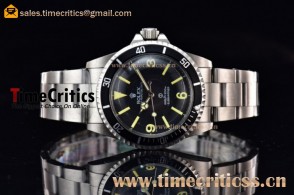 Rolex Submariner Vintage 5515 Black Dial Steel Watch