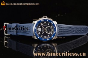 Cartier Calibre de Cartier WSCA0010 Blue Dial Steel Watch