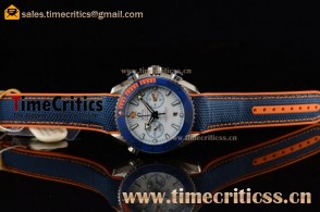 Omega Seamaster Planet Ocean Michael Phelps Limited Edition 215.32.46.51.04.001 White Dial Steel Watch