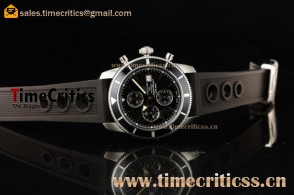 Breitling TriBRL89139 SuperOcean Heritage Chrono Black Dial Watch (JH)