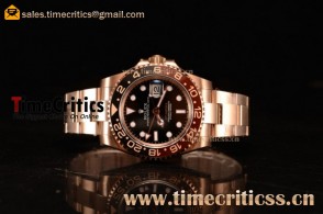 1:1 Rolex TriROX89665 GMT-Master II Black Dial Watch(BP)