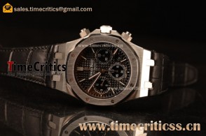 Audemars Piguet Royal Oak Chronograph Black Dial With Black Strap Swiss Valjoux 7750 26331ST.OO.1220ST.01