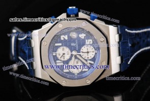 Audemars Piguet TriAP060 Royal Oak Offshore Blue Dial Steel Watch