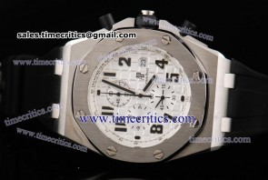 Audemars Piguet TriAP333 Royal Oak Offshore White Dial Steel Watch