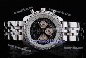 Breitling BRL379 Bentley Motors Blue Dial Steel Watch 