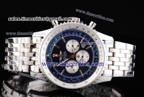 Breitling TriBRL406 Navitimer 01 Black Dial Steel Watch