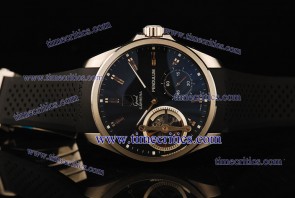 Tag Heuer TcrTHGC264 Grand Carrera Calibre Pendulum Black Dial Black Rubber Steel Watch