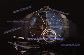Tag Heuer TcrTHGC283 Grand Carrera Calibre Pendulum Black Dial Black Rubber PVD Watch