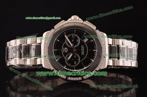 Tag Heuer TcrTHF027 Formula 1 Lady Chrono Black Dial Diamond/Black Ceramic Bezel Stick Markers Steel Watch