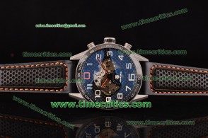 Tag Heuer TcrTHM376 MP4-12C Black Dial Ceramic Bezel Black Leather Steel Watch 7750 Coating