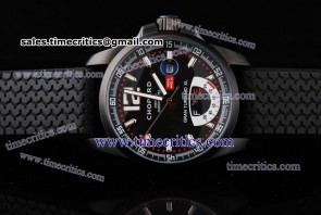 Chopard Trichp113 Mille Miglia Gran Turismo XL Power Reserve PVD Watch Black Dial