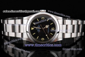 Rolex TriROL916 Explorer Black Dial Steel Watch