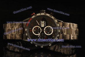Tag Heuer TcrTCC286 Carrera Day Date Calibre 16 Chrono Black Dial PVD Watch