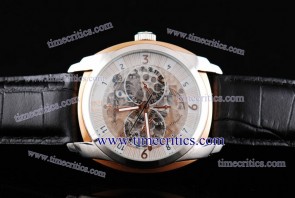 Vacheron Constantin TriVC169 Quai De L'ile Skeleton Dial Rose Gold Watch
